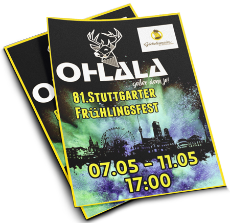 OHLALA Werbeflyer